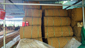 Alfombra de fibra de coco natural, tapete de coco hecho a mano, antideslizante, lavable, para decoración del hogar, interior y exterior, biodegradable. - Product Image 3
