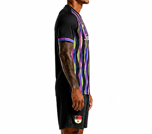 Conjunto de Camiseta de Entrenamiento de Fútbol Unisex, Impresa, Transpirable, de Secado Rápido, con Logotipo Personalizado, Corte Automatizado, Servicio OEM para Adultos - Product Image 3