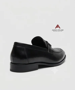 รองเท้าโลฟเฟอร์หนังแท้สุดหรูสำหรับผู้ชายจาก Asken Atelier แบบสวม น้ำหนักเบา เหมาะสำหรับใส่ทำงาน แต่งงาน หรือโอกาสพิเศษต่างๆ - Product Image 2