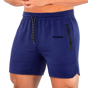 Shorts de sport décontractés pour hommes, fabriqués en usine, design personnalisé avec votre propre logo, confortables, séchage rapide, vêtements de fitness de haute qualité - Product Image 4