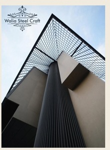 Modern Aluminium Facade System Custom Curtain Wall Exterior Cladding Panels for Commercial Building Architectural Design - Product Image 2