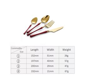 Royal Luxury Stainless <b>Steel</b> Flatware Set Eco-Friendly Back to School Cutlery Vintage <b>Long</b> Shiny Spoon Fork Tea Use Home Use - Product Image 6