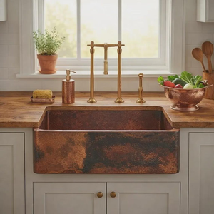 Socio mayorista de lavabos de cobre, red de distribuidores de lavabos de cobre, oportunidad de revendedor de lavabos de cobre, importación y exportación de lavabos de cobre - Product Image 4