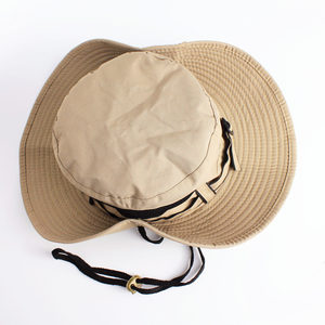 Factory Supply Custom Men Jungle Bushes Hat Fishing Bucket <b>Caps</b> Summer String Outdoor <b>Hiking</b> Hat Safari Hats - Product Image 2