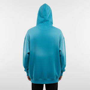 Nouveauté : Sweat à capuche pour homme en coton mélangé, délavé à l'acide, séchage rapide, respirant, grandes tailles, fabriqué au Pakistan – En promotion - Product Image 5