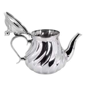 Auténtica Cafetera Árabe Dallah de Latón Hecha a Mano, Servidor de Café Tradicional de Oriente Medio para Uso en el Hogar, Cafetería o Restaurante - Product Image 2