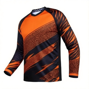 Jersey Personalizado para Equipo de Motociclismo, Impresión Digital, Transpirable, para Carreras MX, Producción OEM - Product Image 2