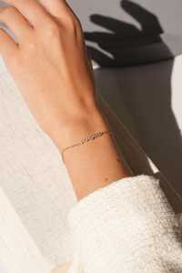 Custom10k 14k <b>Solid</b> Gold Minimalist Round Cut Lab Grown Diamond <b>Bracelets</b> Bezel Set Dainty Solitaire Layering Chain Fine Jewelry - Product Image 4