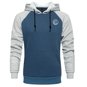 Sudaderas con Capucha y Paneles Estilizados con Logotipo Personalizado, Corte Regular, Tela Resistente, Ecológica, Transpirable, Diseño Urbano Moderno para Invierno, Ropa Casual - Product Image 1