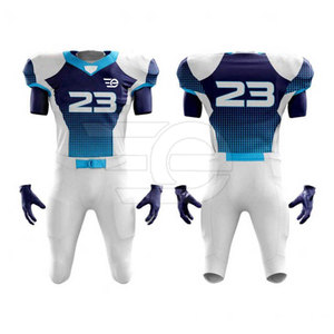 ชุดยูนิฟอร์มอเมริกันฟุตบอลแบบปรับได้ ออกแบบมาเพื่อการฝึกซ้อมและการแข่งขัน สวมใส่สบาย ระบายอากาศได้ดี เหมาะสำหรับกีฬาฟุตบอลแบบทีม - Product Image 2