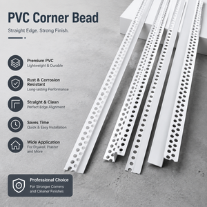 Malla de Fibra de Vidrio Resistente a Impactos y al Óxido, Refuerzo para <span class=keywords><strong>EIFS</strong></span>, Resistente a los Álcalis, Anti-fisuras, Moldura de PVC para Esquinas - Product Image 3