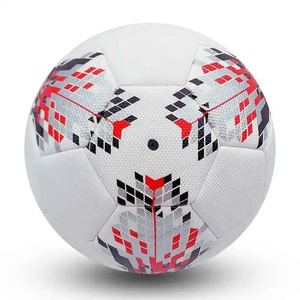 Ballon de football promotionnel personnalisé blanc, ballon d'entraînement, ballon de match, équipement sportif durable pour la promotion de la marque - Product Image 1