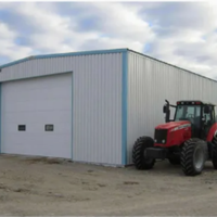 QCF292 Hangar/Garage préfabriqué en acier à faible coût et installation facile pour le stationnement de voitures
