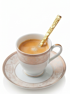 Elegant Gold Handle Stainless Steel <b>Tea</b> Spoons <b>Set</b> Minimalist Design Dishwasher Safe For Wedding Flatware Use - Product Image 3