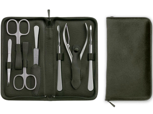 Manicure Kit <b>Nail</b> Tools <b>Set</b> of 7 Pieces With <b>Nail</b> Nipper Clipper Tweezer Cuticle Scissors Manicure Kit Cheap Price OEM - Product Image 2