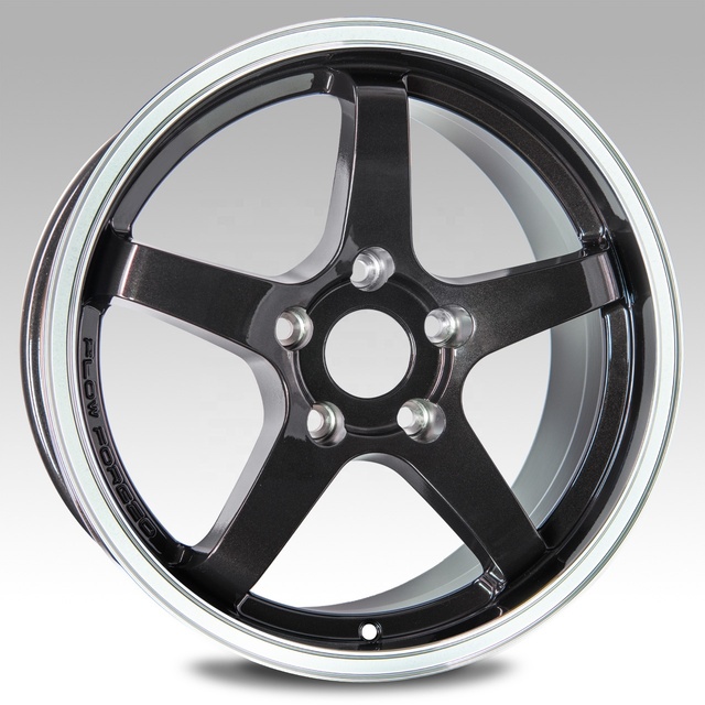 Taiwanese Made Five Spoke Alloy Flow Forged Wheels-Universal Fit