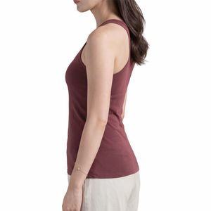Débardeur personnalisé de haute qualité pour femmes, sans manches, décontracté, été, respirant, coton et polyester, vêtements de sport pour femmes - Product Image 3
