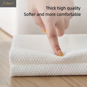 Toalla de Baño Portátil Desechable de Algodón 100% Liso, Paquete Individual, Paño de Lavado de Un Solo Uso para Hotel, Baño, Gimnasio - Product Image 6