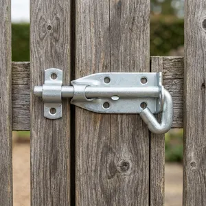 Pestillo de puerta de hierro de calidad premium con mecanismo de bloqueo fuerte para uso en hoteles y exteriores disponible al mejor precio. - Product Image 5