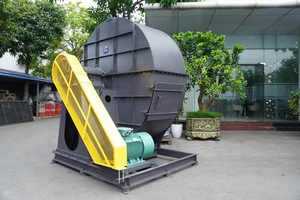Ventilateur centrifuge électrique filaire, installation facile, certifié CE, entraînement par courroie pour la pressurisation des escaliers CEP-1-14I du Vietnam - Product Image 4