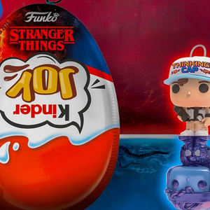 Œuf en chocolat Stranger Things Kinder Joy 20G, édition limitée, avec jouet mystère à l'intérieur, délicieux, en vente. - Product Image 1