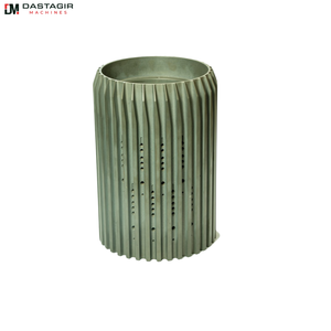 Industrial <b>Ribbed</b> Feed <b>Drum</b> for Cigarette Making Machine | Precision Grooved Metal Cylinder for Tobacco Machinery Equipment Part - Product Image 1