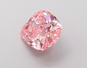 JAY GOPAL IMPEX Diamant rose vif fantaisie modifié taille coussin de 2,04 carats, cultivé en laboratoire par CVD, clarté VS1, excellente taille, luxe - Product Image 2