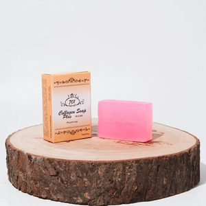 Jabón en Barra de Colágeno 701 con Vitamina Jabón Facial Aclarante C & E 85g - Product Image 1