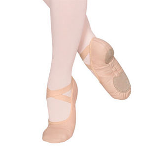 Zapatillas de Ballet Rosas Personalizadas de Alta Calidad para Adultos y Niños, Zapatos de Baile Profesionales de Lona al por Mayor Hechos de Cuero - Product Image 1