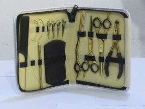 Bulk Salon Hair <b>Extension</b> Supplies <b>Micro</b> Bead Opening Plier <b>Micro</b> Link Crimping Tool Loop and Hook Installation Parting Ring - Product Image 2