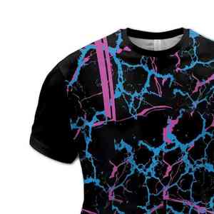 เสื้อยืดแขนสั้นคุณภาพสูง 100% โพลีเอสเตอร์ เป็นมิตรกับสิ่งแวดล้อม ไซส์ใหญ่พิเศษ สกรีนโลโก้ทีมตามสั่ง สำหรับผู้ชาย - Product Image 2