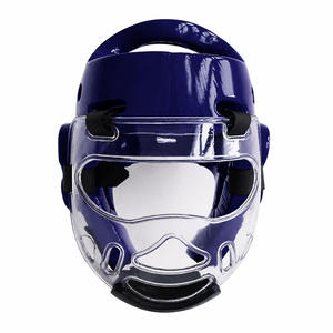 Protector de Cabeza Duradero SULTAN BOXING, Casco Deportivo Protector Facial Transparente para Adultos Unisex, Material de PC, Cierre de Gancho y Bucle, Cuero - Product Image 6
