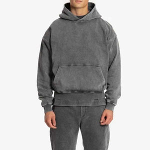 Sweats à capuche streetwear personnalisés pour hommes, vêtements streetwear sur mesure pour marques de boutiques américaines, faible MOQ, vente en gros - Product Image 1