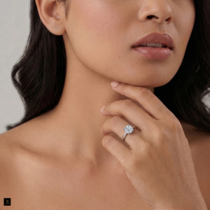Anillo de diamante cultivado en laboratorio con certificación IGI, de color D a F, en oro, plata, amarillo, blanco, rosa, con brillo radiante, brillanteza atemporal, elegante y sostenible. - Product Image 1