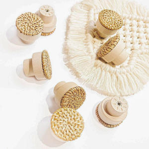 Manijas de ratán natural de gran calidad para armarios y puertas, al precio más bajo. - Product Image 4