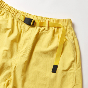 Short de bain pour homme, best-seller, uni, décontracté, écologique, à séchage rapide, en nylon, couleur jaune, respirant, avec taille élastique - Product Image 6