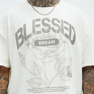 เครื่องพิมพ์เสื้อยืด เครื่องพิมพ์ลายเสื้อยืดคอกลม เสื้อยืดผู้ชาย ปรับแต่งได้ พิมพ์ลายโลโก้ด้วยความร้อน เสื้อยืดลำลอง เสื้อยืดเปล่า เสื้อยืดแบรนด์เนม เสื้อยืดวินเทจ - Product Image 3