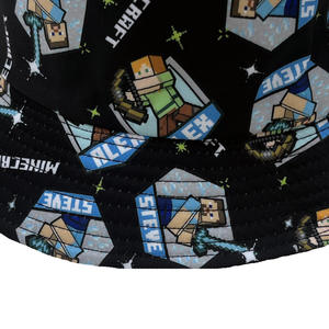 Sombrero de Pescador con Estampado de Dibujos Animados al por Mayor, Sombrero de Pescador Sublimado, Gorra de Sol Reversible de Algodón y Poliéster, Unisex, para Uso en Exteriores y Ropa Urbana - Product Image 6
