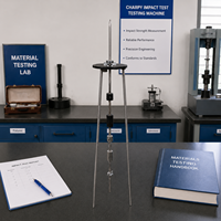 Probador de Impacto de Péndulo Reversible |   Equipo de Prueba de Calidad de Acero CP de Alta Precisión |   Máquina de Prueba de Materiales de Laboratorio