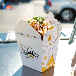 กล่องใส่อาหารแบบจีนโลโก้ตามสั่ง | บรรจุภัณฑ์กระดาษรักษ์โลกสำหรับร้านอาหารและคาเฟ่ - Product Image 3