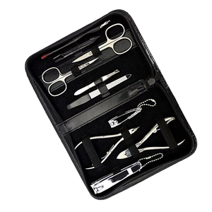 2026 High Quality Stainless Steel Luxurious Multifunction <b>Nail</b> Clippers Beauty Care Kit 10pcs Manicure Tool Set New Arrival - Product Image 6