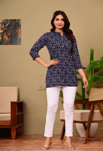 Kurti Tradicional Estampado Recto - Product Image 5