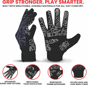 Gant de baseball professionnel sur mesure au design exceptionnel, en cuir de qualité supérieure, avec fermeture auto-agrippante, antidérapant et écologique - Product Image 3