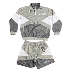 Custom Logo <b>Men</b>’s Windbreaker Tracksuit Set Lightweight Waterproof <b>Jacket</b> Pants Outdoor Running Training Athletic Sportswear - Product Image 1