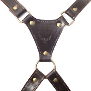 Ceinture à cartouches réglable en cuir de vachette avec boucle sécurisée et passants pour munitions - Product Image 3