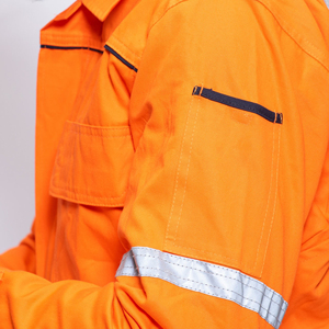Combinaison haute visibilité légère, vêtements de travail industriels, combinaison haute visibilité à manches longues, combinaison imperméable haute visibilité - Product Image 5