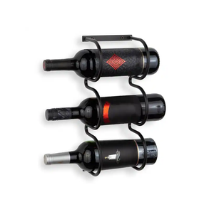 ชั้นวางขวดไวน์โลหะทันสมัย ราคาถูกที่สุด ชั้นวางโชว์สำหรับตกแต่งห้องนั่งเล่นที่บ้าน - Product Image 2