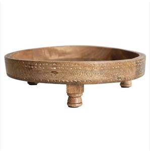 Modern Wooden Serving Tray for Dining Kitchen & Home Decor-Stylish Durable Food & Drink <b>Platter</b> for Parties - Product Image 5