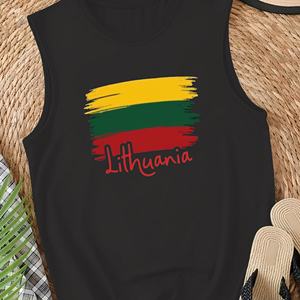 Bandera lituana con Lituania Chaleco casual para mujer - Product Image 1