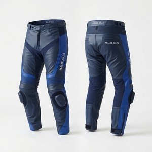 Pantalon de motard pour la communauté des motards |   Mesures personnalisées |   Équipement de course en cuir |   Noms Logos Numéros - Product Image 3